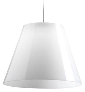 Lampada a sospensione Rotaliana, Dina, Bianco, Soggiorno, Plastica, Design