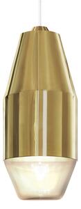Lampada a sospensione kdln, Yuma, dimmerabile, Dorato / Ottone, Soggiorno, Metallo, Design