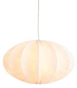 Lampada a sospensione Watt & Veke, dimmerabile, Bianco, Soggiorno, Carta / Cartone, Scandinavo