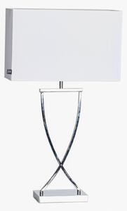 Lampade da tavolo By Rydéns, Omega, Metallizzato, Soggiorno, Tessuto / Tessile, Moderno