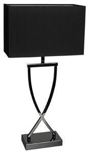 Lampade da tavolo By Rydéns, Omega, Metallizzato, Soggiorno, Tessuto / Tessile, Moderno