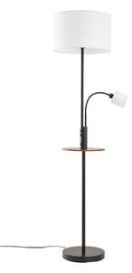 Lampada da terra Lindby, Aovan, Nero, Soggiorno, Metallo, Moderno