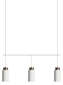Lampada a sospensione Herstal, Bianco, Soggiorno, Metallo