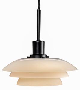 Lampada a sospensione Dyberg Larsen, DL20, dimmerabile, Bianco, Soggiorno, Vetro, Scandinavo