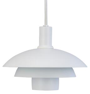 Lampada a sospensione Dyberg Larsen, Morph, dimmerabile, Bianco, Soggiorno, Metallo, Design