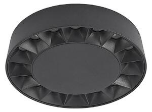Plafoniera Lucande, Kelissa, Nero, Bagno, Metallo, Moderno