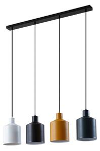 Lampada a sospensione Lindby, Tirane, dimmerabile, Multicolore, Soggiorno, Metallo, Moderno