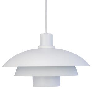 Lampada a sospensione Dyberg Larsen, Morph, dimmerabile, Bianco, Soggiorno, Metallo, Design