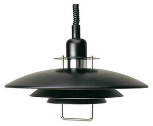 Lampada a sospensione Belid, Nero, Sala da pranzo, Metallo