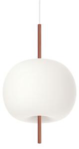 Lampada a sospensione kdln, KUSHI 16, dimmerabile, Bianco, Soggiorno, Vetro, Design