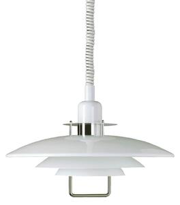 Lampada a sospensione Belid, Bianco, Sala da pranzo, Metallo