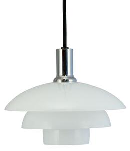 Lampada a sospensione Dyberg Larsen, Morph, dimmerabile, Bianco, Cucina, Vetro, Design