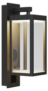 Lampade da esterno Lucande, Ferdinand, Nero, Balcone, Metallo, Moderno