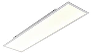 Plafoniera Lindby, Quais, Bianco, Cucina, Alluminio, Moderno