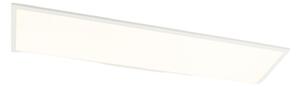 Plafoniera Lindby, Luay, dimmerabile, Bianco, Cucina, Plastica, Moderno