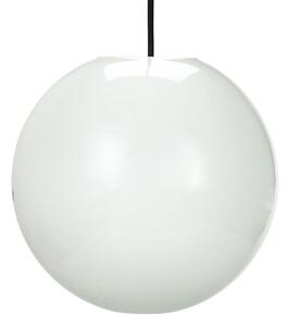 Lampada a sospensione Dyberg Larsen, Café Opal, dimmerabile, Bianco, Soggiorno, Vetro