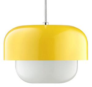 Lampada a sospensione Dyberg Larsen, Haipot, dimmerabile, Giallo, Soggiorno, Metallo, Scandinavo