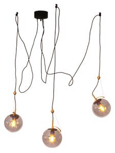 Lampada a sospensione By Rydéns, Carry, dimmerabile, Grigio, Soggiorno, Vetro, Scandinavo