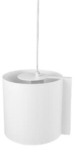 Lampada a sospensione Dyberg Larsen, Wum, dimmerabile, Bianco, Soggiorno, Metallo, Design
