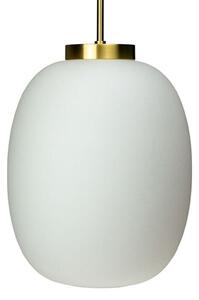 Lampada a sospensione Dyberg Larsen, DL39, dimmerabile, Bianco, Soggiorno, Vetro