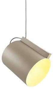 Lampada a sospensione Dyberg Larsen, Wum, dimmerabile, Grigio, Soggiorno, Metallo, Design