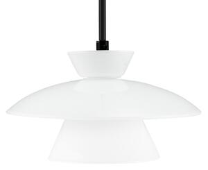 Lampada a sospensione Dyberg Larsen, Valby, dimmerabile, Bianco, Soggiorno, Vetro, Scandinavo