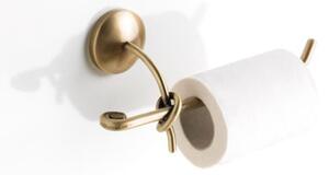 Portarotolo di carta igienica Bronzo Collezione RETRO' Dimensione 20,5x7x h 8 cm uno stile vintage FINITURA Bronzo Satinato