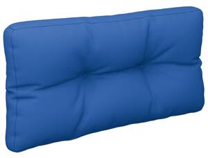 Cuscino per Pallet Blu Reale 80x40x12 cm in Tessuto