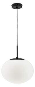 Lampada a sospensione Dyberg Larsen, Princess, dimmerabile, Bianco, Soggiorno, Vetro, Design