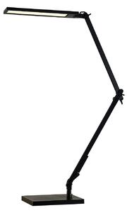 Lampade da tavolo Lindby, Antisa, dimmerabile, Nero, Studio / Ufficio, Plastica, Moderno