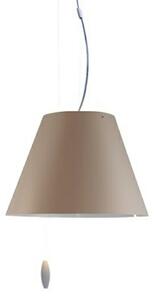 Lampada a sospensione Luceplan, Marrone / Ruggine, Soggiorno, Plastica