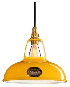 Lampada a sospensione Coolicon, Giallo, Soggiorno, Metallo, Design