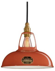 Lampada a sospensione Coolicon, Arancione, Soggiorno, Metallo, Design