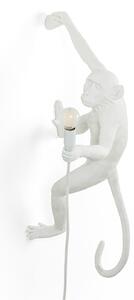 Lampade da tavolo SELETTI, Monkey Lamp, Bianco, Soggiorno, Plastica, Design