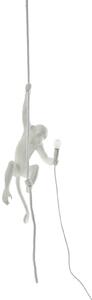 Lampade da tavolo SELETTI, Monkey Lamp, Bianco, Soggiorno, Plastica, Design