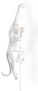 Lampade da tavolo SELETTI, Monkey Lamp, Bianco, Soggiorno, Plastica, Design