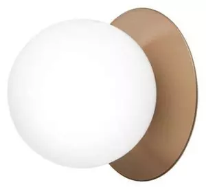 Applique da parete Nuura Aps, Liila, dimmerabile, Bronzo / Ottone anticato, Bagno, Metallo, Scandinavo