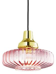 Lampada a sospensione DESIGN BY US, New Wave Optic, dimmerabile, Rosa / Rosé, Soggiorno, Alluminio, Design