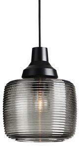 Lampada a sospensione DESIGN BY US, New Wave Stripe, dimmerabile, Grigio, Soggiorno, Alluminio, Design