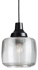 Lampada a sospensione DESIGN BY US, New Wave Stripe, dimmerabile, Trasparente, Soggiorno, Alluminio, Design