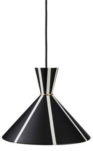 Lampada a sospensione Warm Nordic, Bloom Stripe, dimmerabile, Bianco, Sala da pranzo, Metallo, Vintage