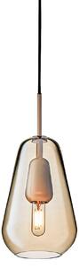 Lampada a sospensione Nuura Aps, Anoli 1, dimmerabile, Dorato / Ottone, Soggiorno, Vetro, Design