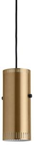 Lampada a sospensione Warm Nordic, Trombone Cylinder, dimmerabile, Dorato / Ottone, Soggiorno, Metallo, Design