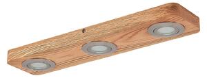 Plafoniera Lindby, Mikari, Legno, Soggiorno, Legno, Moderno