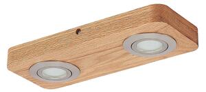 Plafoniera Lindby, Mikari, Legno, Soggiorno, Legno, Moderno