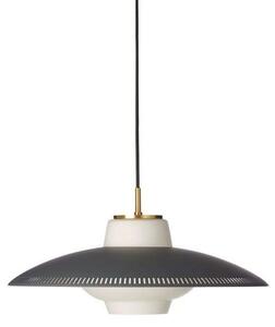 Lampada a sospensione Warm Nordic, Opal Shade, dimmerabile, Grigio, Sala da pranzo, Metallo, Scandinavo