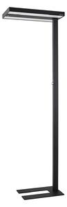 Lampada da terra Arcchio, Logan Pro, dimmerabile, Nero, Studio / Ufficio, Alluminio, Moderno