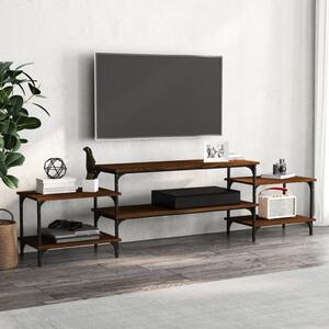 Mobile Tv Sospeso 180x32x30 Effetto Legno Rovere e Antracite Future - -  Senza marca/Generico 