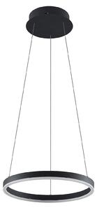 Lampada a sospensione Arcchio, Albiona, dimmerabile, Nero, Cucina, Metallo, Moderno