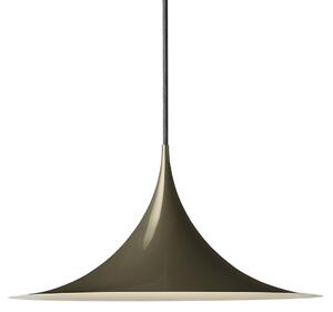 Lampada a sospensione GUBI, Semi, dimmerabile, Marrone / Ruggine, Soggiorno, Metallo, Design